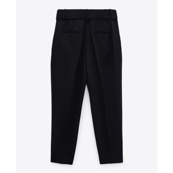 Bloggers fav Zara black high waisted pants - Picture 8 of 12